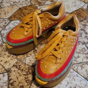 Dolls Kill burger sneakers